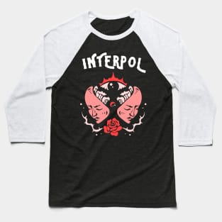 INTERPOL BAND Baseball T-Shirt